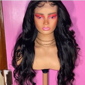 ✨ 28” Custom Closure Wig – HD Lace | 180% Density Loose Wave | 100% Human Hair ✨
